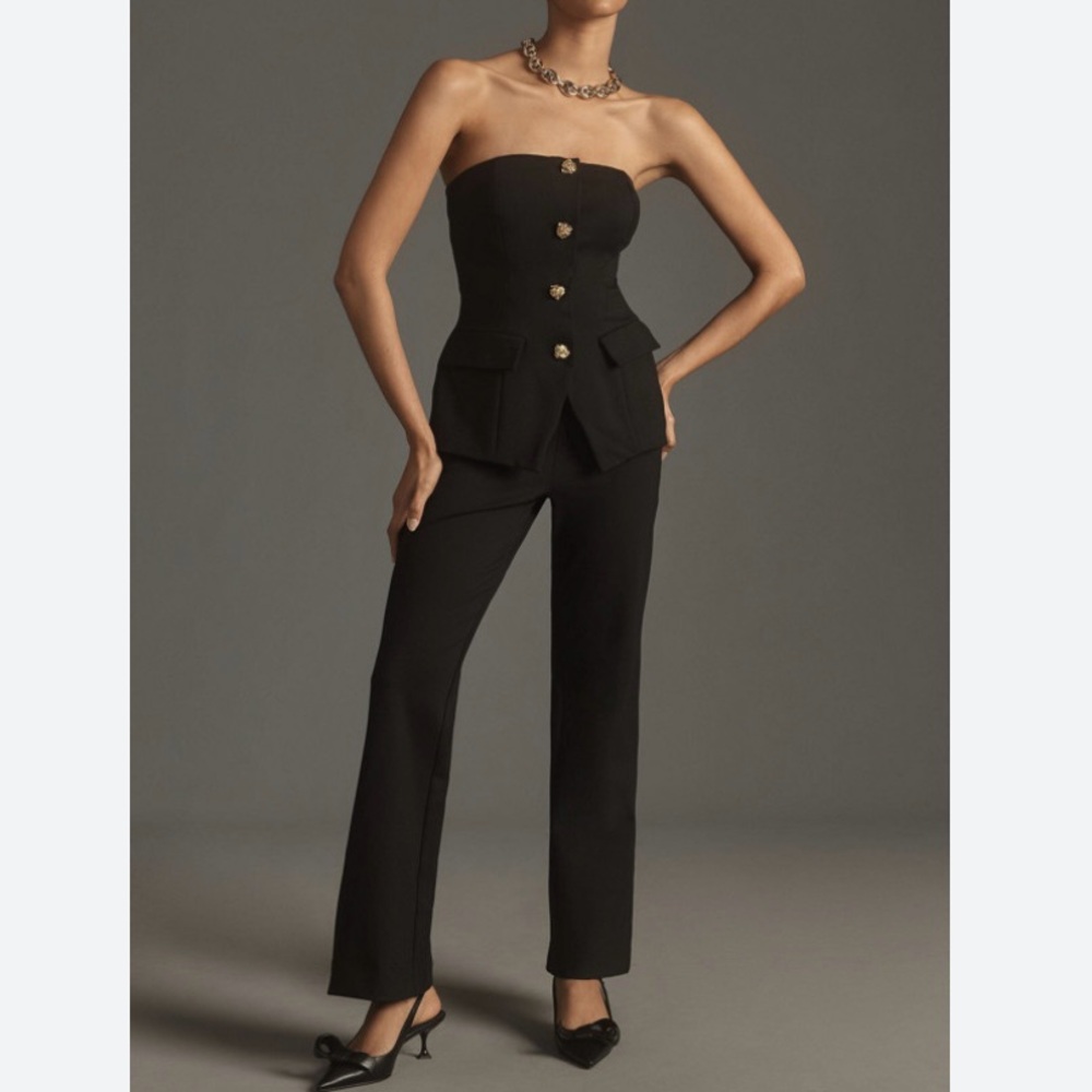 Anthropologie Maeve Twofer Jumpsuit